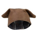 Milwaukee Leather Unisex Brown Leather Neck Warmer – Fleece-Lined Cold Weather Motorcycle Face Cover – MP7590 - Image 8