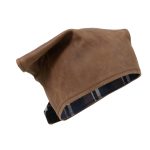 Milwaukee Leather Unisex Brown Leather Neck Warmer – Fleece-Lined Cold Weather Motorcycle Face Cover – MP7590 - Image 17