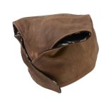 Milwaukee Leather Unisex Brown Leather Neck Warmer – Fleece-Lined Cold Weather Motorcycle Face Cover – MP7590 - Image 13