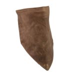 Milwaukee Leather Unisex Brown Leather Neck Warmer – Fleece-Lined Cold Weather Motorcycle Face Cover – MP7590 - Image 15