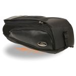 Milwaukee Performance MP8102 Black Long Textile Motorcycle Back Rack Travel Bag - Image 2