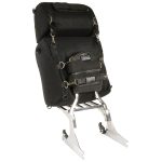 Milwaukee Leather MP8120 Large Black Textile Motorcycle 2-Piece Combo Sissy Bar Bag Set - Image 4
