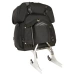 Milwaukee Leather MP8125 Large Black Textile Combo 2-Piece Motorcycle Sissy Bar Bag - Image 6