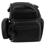 Milwaukee Leather MP8170 Medium Black ‘5 Pocket’ Textile Motorcycle Double Barrel Sissy Bar Rack Bag - Image 8