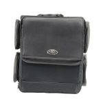 Milwaukee Leather MP8185 Large Black ‘4 Pocket’ PVC Motorcycle Travel Sissy Bar Bag - Image 10