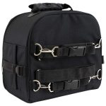 Milwaukee Leather MP8190 Small Black ‘Sporty’ Motorcycle Textile and PVC Sissy Bar Rack Bag - Image 6