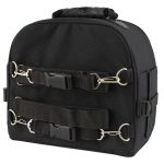 Milwaukee Leather MP8190 Small Black ‘Sporty’ Motorcycle Textile and PVC Sissy Bar Rack Bag - Image 7