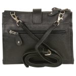Milwaukee Leather MP8800 Women’s Black Leather Studded Shoulder Bag - Image 3