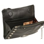 Milwaukee Leather MP8800 Women’s Black Leather Studded Shoulder Bag - Image 4