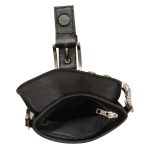 Milwaukee Leather MP8805 Women’s Black Small Leather Studded Shoulder Bag - Image 6