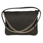Milwaukee Leather MP8810 Women’s Black Chain Strap Riveted Shoulder Bag - Image 4