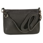 Milwaukee Leather MP8815 Ladies Black Double Zipper Leather Shoulder Bag - Image 4