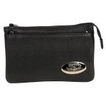 Milwaukee Leather MP8820 Women’s Black Leather Shoulder Bag with Zipper Closure and Leather Strap - Image 6