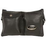 Milwaukee Leather MP8825 Women’s Black Leather Belt Bag
