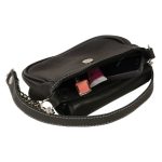 Milwaukee Leather MP8830 Ladies Black Leather Chain Strap Shoulder Bag - Image 2