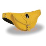 Milwaukee Leather MP8835 Women’s Yellow Leather ‘Braided’ Hip Belt Bag - Image 2