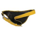 Milwaukee Leather MP8835 Women’s Yellow Leather ‘Braided’ Hip Belt Bag - Image 3