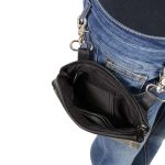 Milwaukee Leather MP8855 Women’s Black Leather ‘Studded’ Hip Belt Bag - Image 3