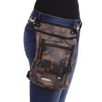 Milwaukee Leather MP8881 Camouflage Conceal and Carry Leather Thigh Bag with Waist Belt - Image 2