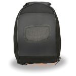 Milwaukee Leather MP8905 Black Large Textile Magnetic Tank Bag with Carry Handle - Image 2