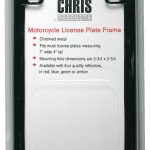 Hot Leathers MPA1602 Motorcycle License Plate Frame - Image 2