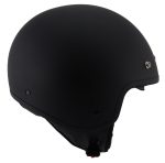 Milwaukee Performance Helmets MPH9700DOT Accelerator 3 /4 Open Face Matte Black Helmet - Image 2