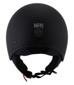 Milwaukee Performance Helmets MPH9700DOT Accelerator 3 /4 Open Face Matte Black Helmet - Image 3