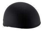 Milwaukee Performance Helmets MPH9710DOT Dot Approved Bare Bones Matte Black Half Motorcycle Helmet - Image 7