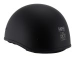 Milwaukee Performance Helmets MPH9710DOT Dot Approved Bare Bones Matte Black Half Motorcycle Helmet - Image 9