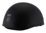 Milwaukee Performance Helmets MPH9710DOT Dot Approved Bare Bones Matte Black Half Motorcycle Helmet - Image 4