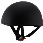 Milwaukee Performance Helmets MPH9710DOT Dot Approved Bare Bones Matte Black Half Motorcycle Helmet