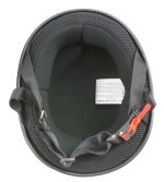 Milwaukee Performance Helmets MPH9710DOT Dot Approved Bare Bones Matte Black Half Motorcycle Helmet - Image 5
