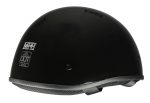 Milwaukee Helmets Bare Bones Glossy Black Half Motorcycle Helmet DOT Approved MPH9711DOT - Image 8