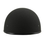 Milwaukee Performance Helmets MPH9712DOT Dot Approved Matte Black Half Motorcycle Helmet Biker - Image 2