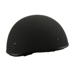Milwaukee Performance Helmets MPH9712DOT Dot Approved Matte Black Half Motorcycle Helmet Biker - Image 6