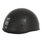 Milwaukee Performance Helmets MPH9713DOT Dot Approved Glossy Black  Half Motorcycle Helmet for Men and Women Biker with Carbon Fiber Look - Image 20