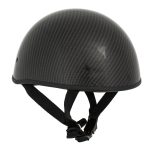 Milwaukee Performance Helmets MPH9713DOT Dot Approved Glossy Black  Half Motorcycle Helmet for Men and Women Biker with Carbon Fiber Look - Image 11