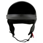Milwaukee Helmets MPH9719DOT Momentum DOT Black Half Face Motorcycle Helmet Biker w/ Drop Down Visor - Image 10