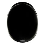 Milwaukee Helmets MPH9719DOT Momentum DOT Black Half Face Motorcycle Helmet Biker w/ Drop Down Visor - Image 5