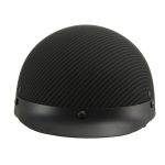 Milwaukee Helmets MPH9722DOT Matte Black Half Helmet with Drop Down Sun Visor - Image 3