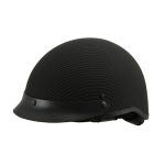 Milwaukee Helmets MPH9722DOT Matte Black Half Helmet with Drop Down Sun Visor - Image 4