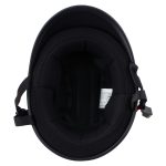 Milwaukee Helmets Polo Style Matte Black Motorcycle Half Face Helmet DOT Approved MPH9750DOT - Image 4