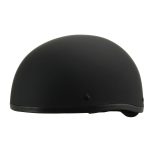 Milwaukee Helmets MPH9770DOT Americas Smallest Matte Black Half Helmet - Image 7