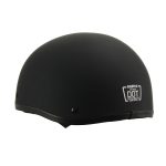 Milwaukee Helmets MPH9770DOT Americas Smallest Matte Black Half Helmet - Image 6