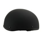 Milwaukee Helmets MPH9770DOT Americas Smallest Matte Black Half Helmet - Image 8