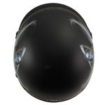Milwaukee Helmets MPH9778 Matte Black Grim Reaper DOT Half Helmet - Image 7
