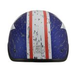 Milwaukee Helmets MPH9781 Black ‘Vintage Star’ DOT Half Helmet - Image 5