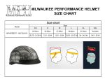 Milwaukee Helmets MPH9871N Novelty Vintage Grey Stars and Stripes Silver Grey Half Helmet - Image 4