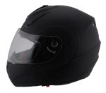 Milwaukee Performance Helmets MPH9801DOT Expedition Modular Matte Black Helmet - Image 4