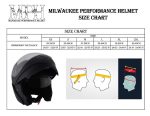 Milwaukee Performance Helmets MPH9801DOT Expedition Modular Matte Black Helmet - Image 5